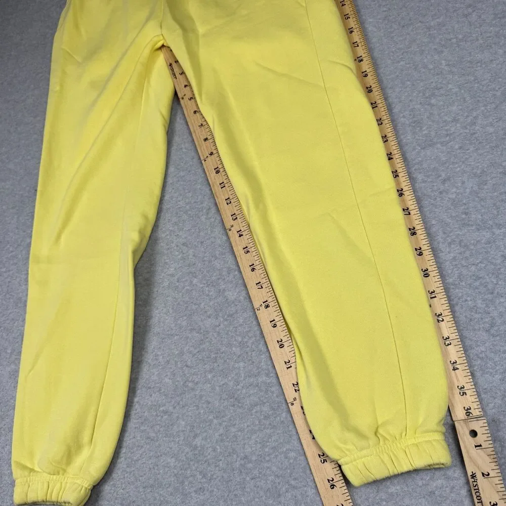Women's Vitality Yellow "It's All Good" Sweatpants - Size XS - Picture 6 of 8